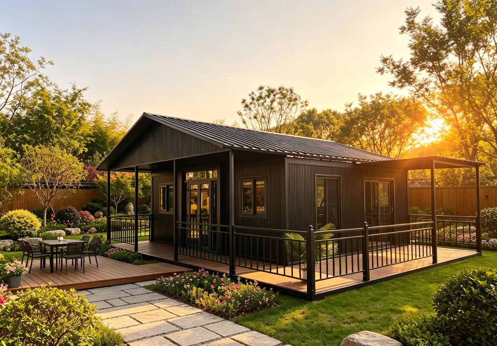Brand-new modern NEO WAVE modular house