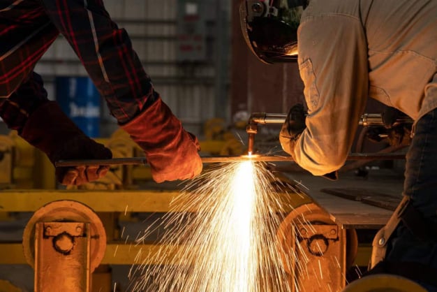 Certified industrial welder